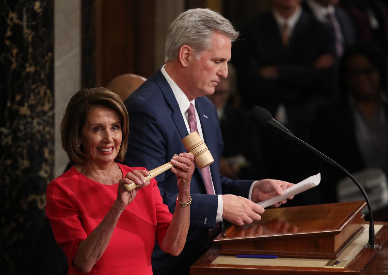 Mccarthy declares gop victory in house pelosi not conceding yet