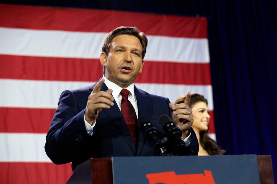 Top florida democrat endorses ron desantis says too much is on the line