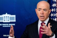 Homeland security secretary alejandro mayorkas says he has no plans to resign amid border crisis