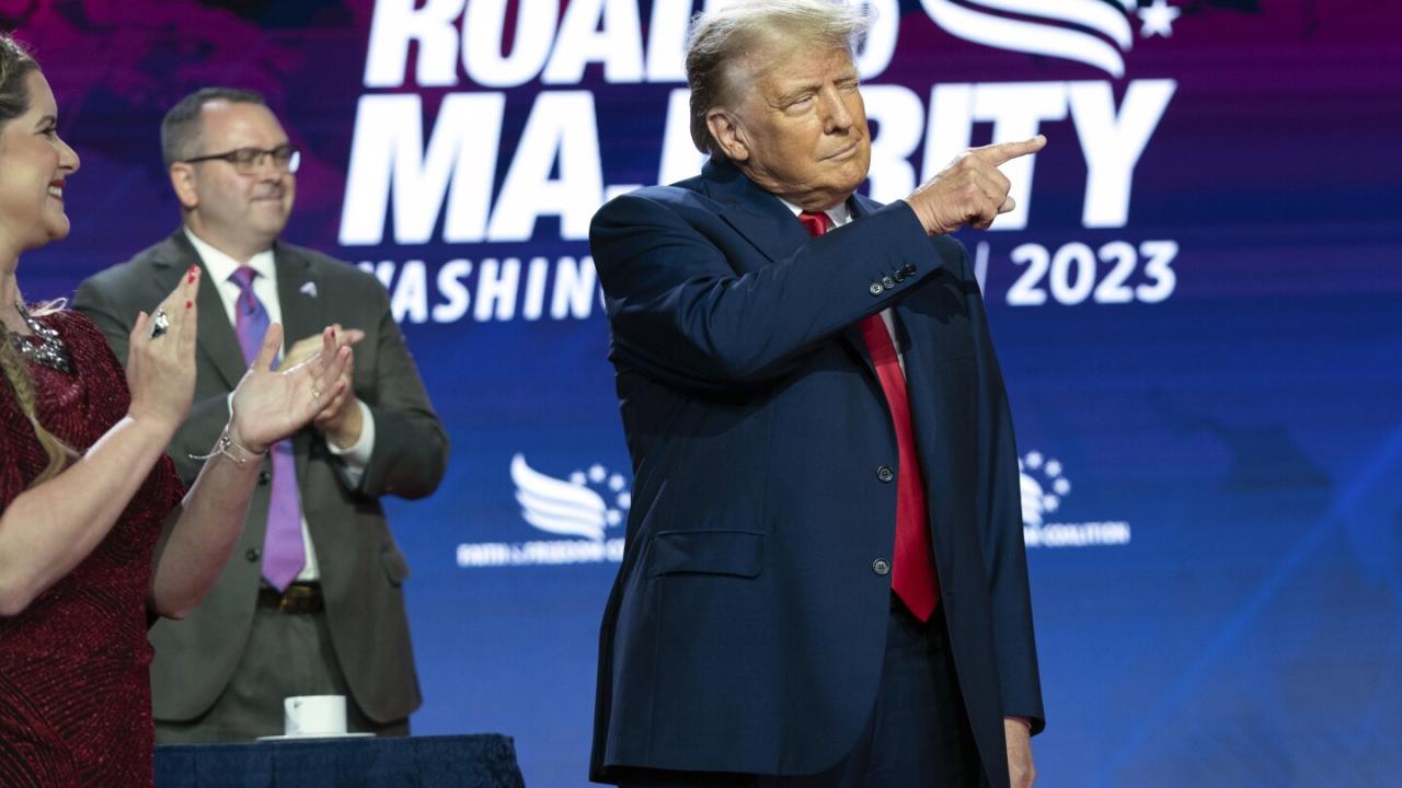 Trump says republicans should clarify their support for exceptions to abortion bans