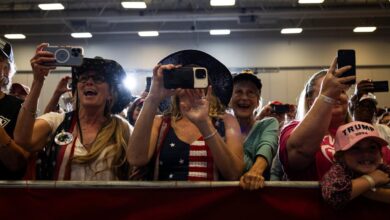 Trump at iowa rally taunts dems before caucuses were beating them all