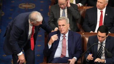 Mccarthy fails in votes for speaker of the house bitter battle erupts among gopers