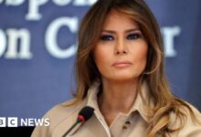 Melania critics implores striking americans urged publicly spoken sending