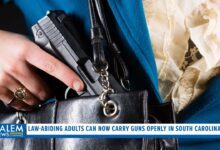 South carolina becomes 29th state to allow carrying firearms without a license