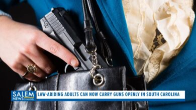 South carolina becomes 29th state to allow carrying firearms without a license