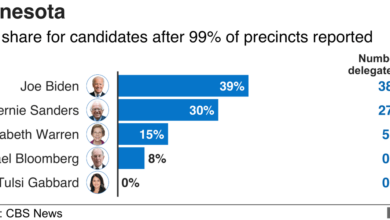 Biden surges to victory across super tuesday map as sanders claims delegate prize in california