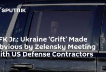 Rfk jr chastises american defense contractors meeting with zelensky