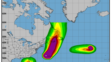 Environment canada extends hurricane watch to halifax as lee creeps closer