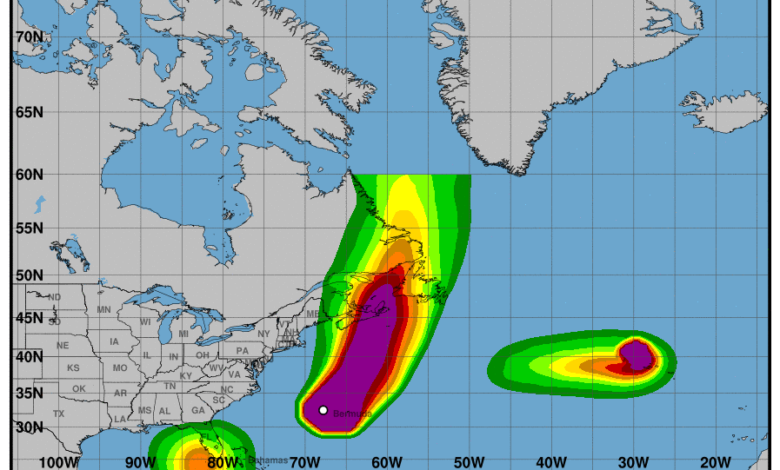 Environment canada extends hurricane watch to halifax as lee creeps closer