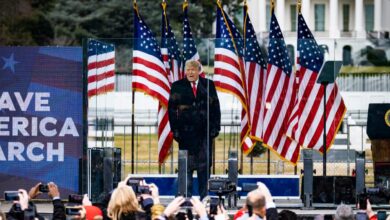 Doj responds to trumps accusation of first amendment infringement