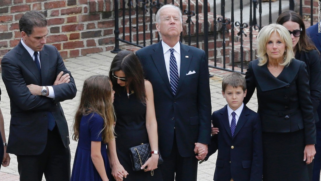 Biden joe wake mourned