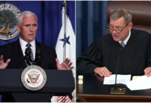 Pence rips chief justice roberts in interview calls him disappointment to conservatives