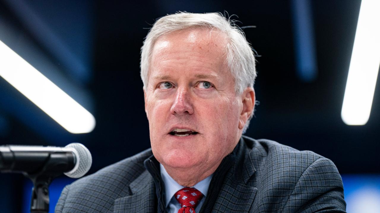 Trump names rep mark meadows his new chief of staff