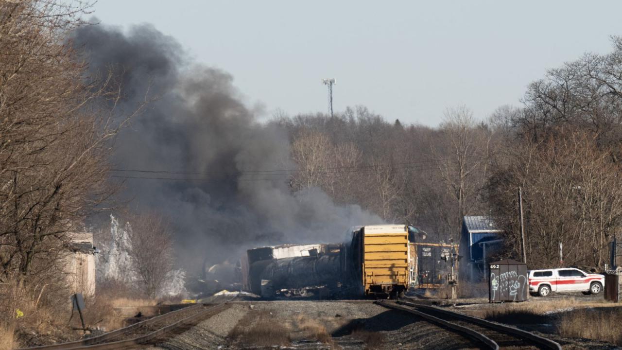 Charges dropped against reporter arrested at ohio news conference on train derailment