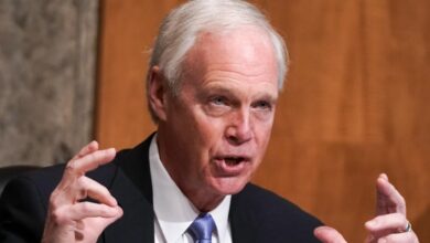 Sen ron johnson denies getting dirt on biden from ukrainian lawmaker blasts blumenthal for twisting classified briefings