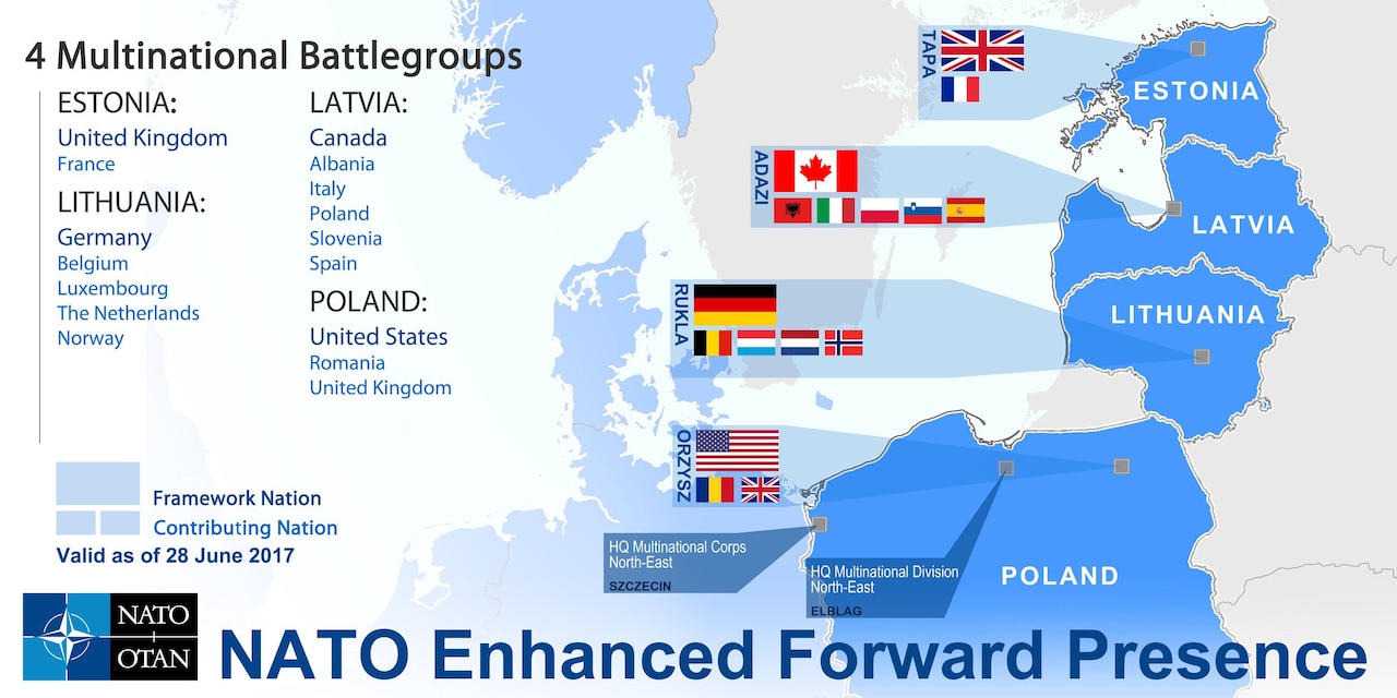 Nato places extra forces on standby deploys additional warships and jets to eastern europe