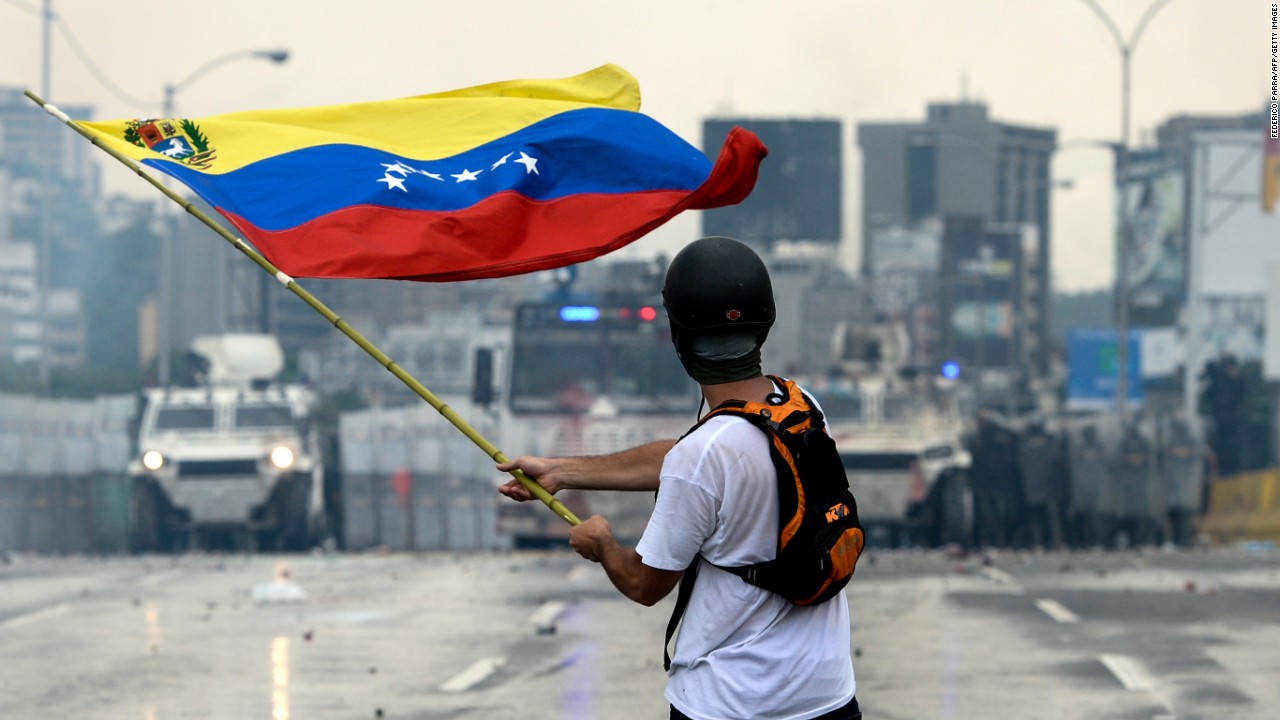 Protests erupt in venezuela after disputed election results