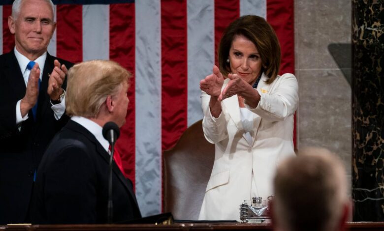 Protesters gather at sf home of nancy pelosi hang up hair curlers after salon visit