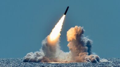 Us launches test nuclear capable missile into pacific ocean amid heightened china tensions