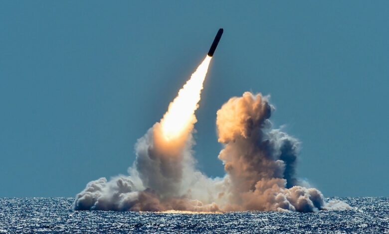 Us launches test nuclear capable missile into pacific ocean amid heightened china tensions