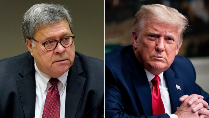 Bill barr responds to trump hush money trial abomination