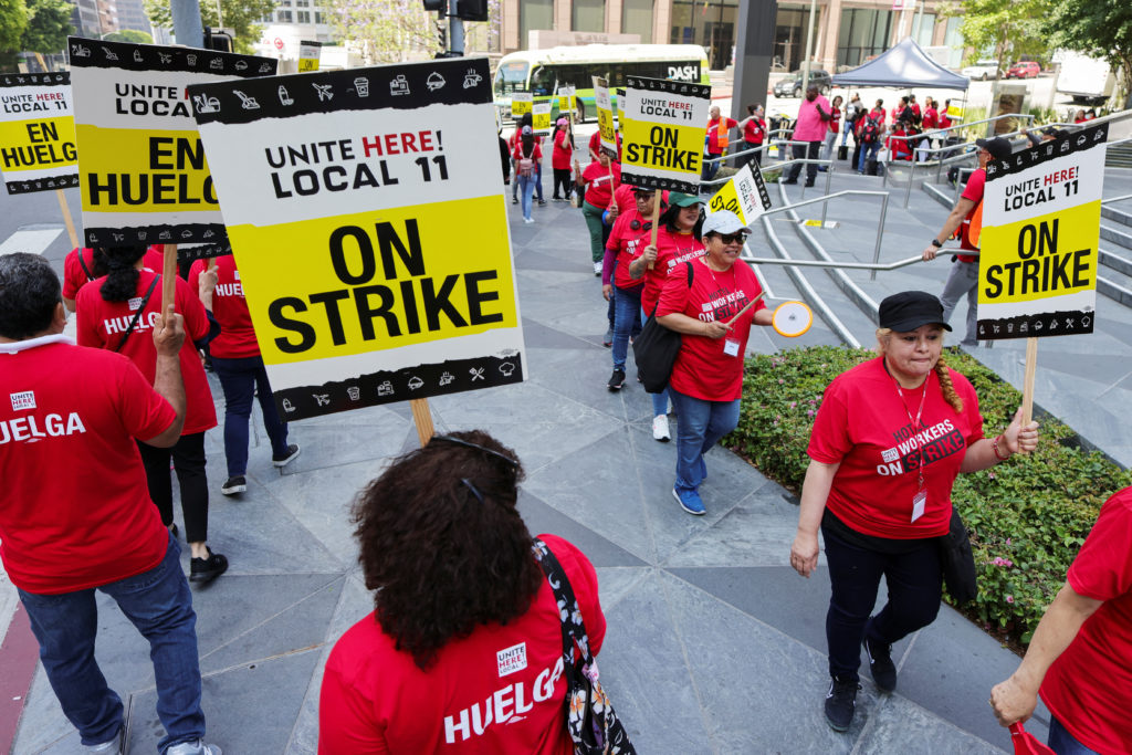 Hundreds of businesses strike in california city demanding crime reduction measures