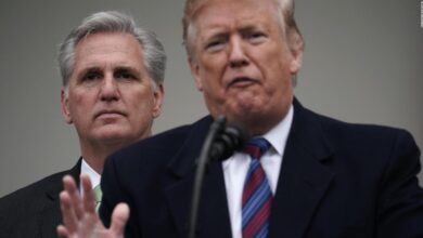 Kevin mccarthy credits trump for his house speaker win