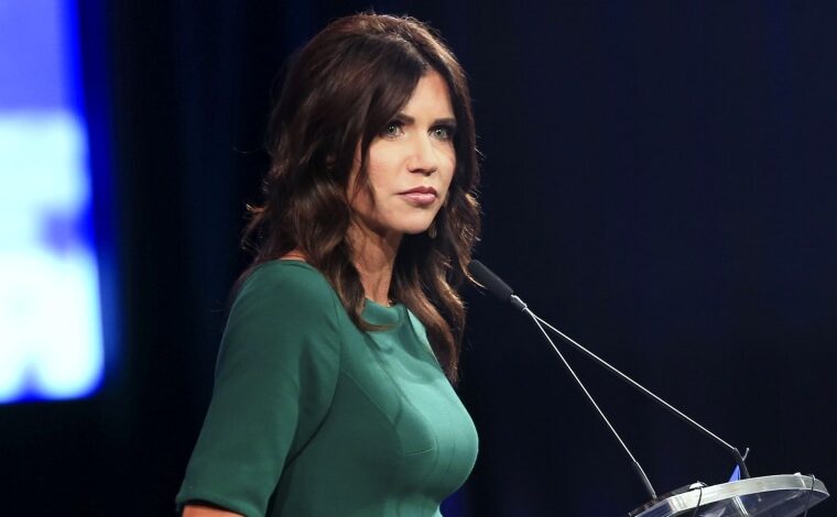 South dakota gov kristi noem says shed consider being trumps vp if asked