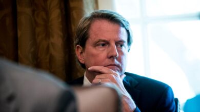 Appeals court dismisses dem effort to force ex white house counsel don mcgahn to testify