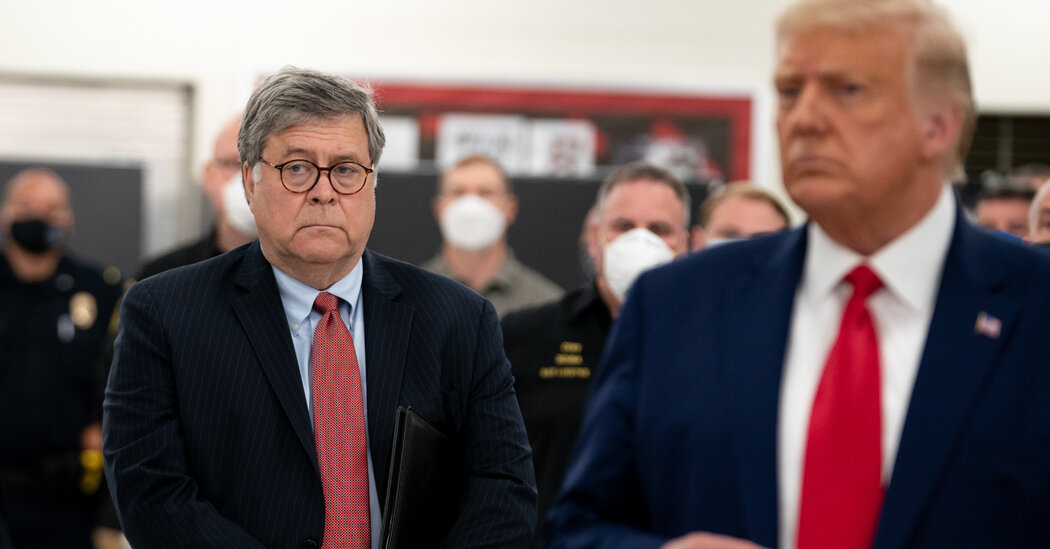 Bill barr responds to trump hush money trial abomination