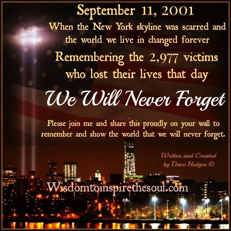 Never forget we remember