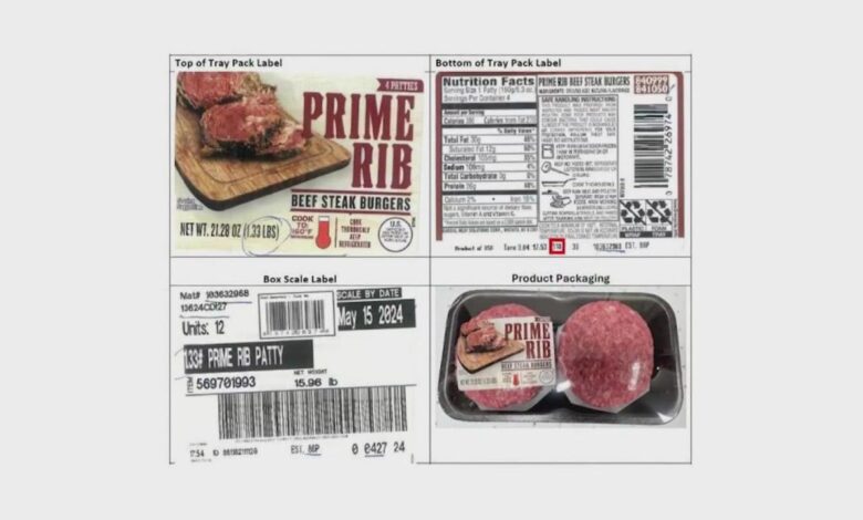 Over 28000 pounds of ground beef recalled for possible e coli contamination