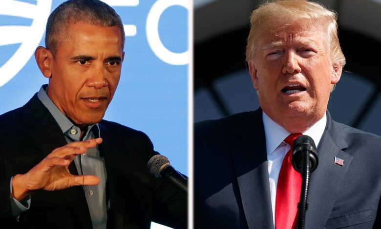 Trump campaign fires back after obama claims credit for economic boom