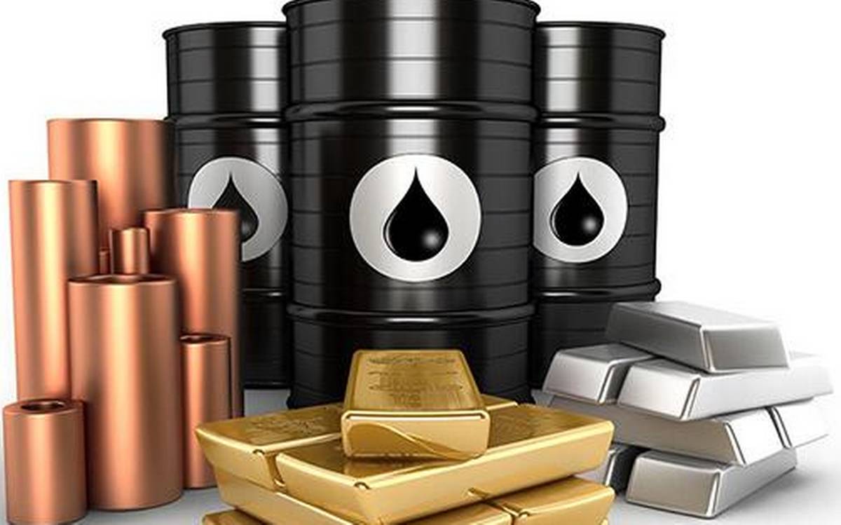 Closing prices for crude oil gold and other commodities 2