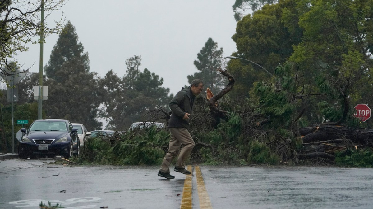 California storm leaves a dozen dead and more than 100000 without power