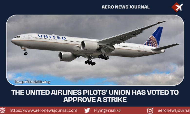 United airlines union votes to strike if demands arent met