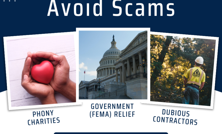 Fema warns americans of scams after hurricane helenes devastation