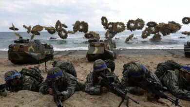 Us south korea kick off joint military drills to counter north korean threats