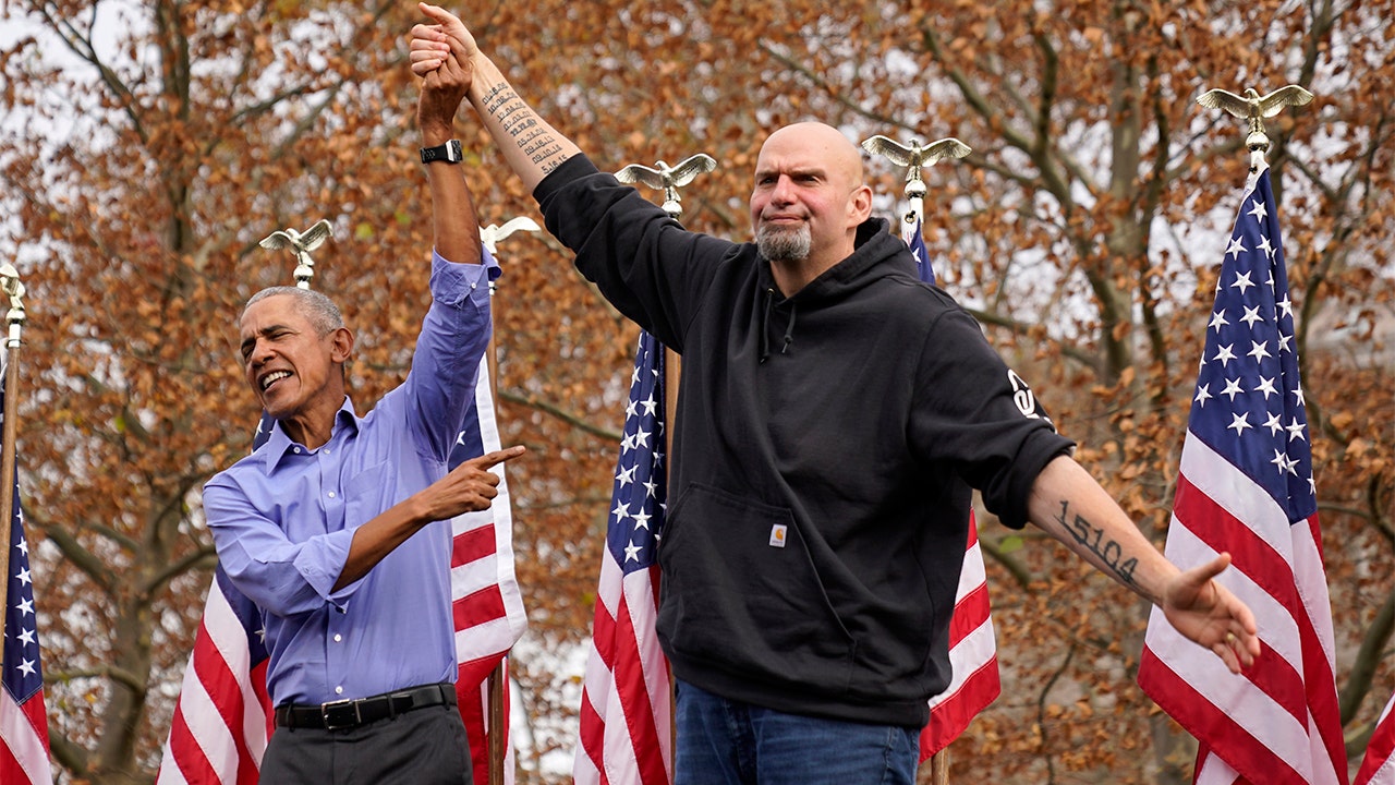 Fetterman reveals trump still strong in pennsylvania trump signs everywhere