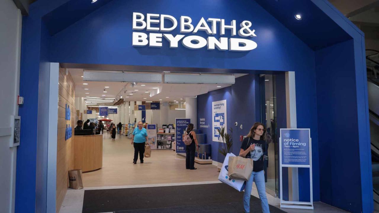 Bed bath beyond files for bankruptcy protection after long struggle