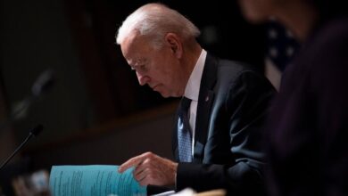 Trump calls out dojs alleged white glove treatment of biden over classified documents