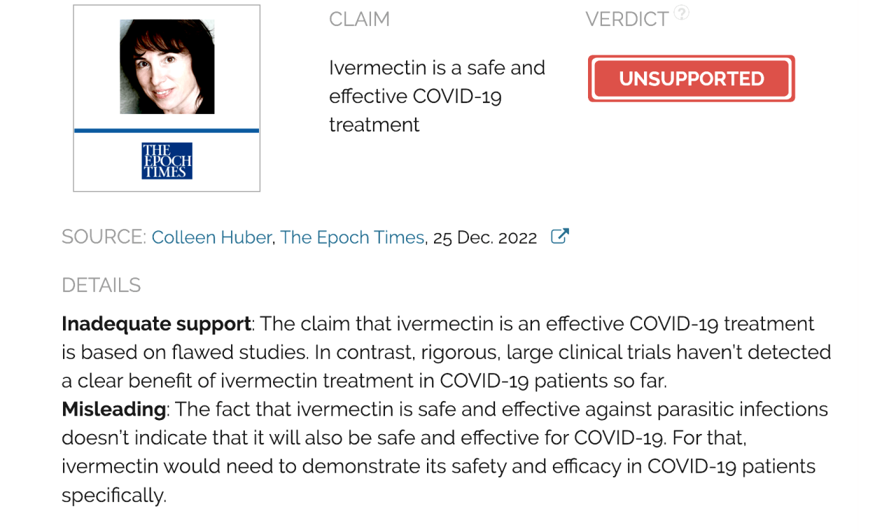 Ivermectin clinical lacking cure limited covid