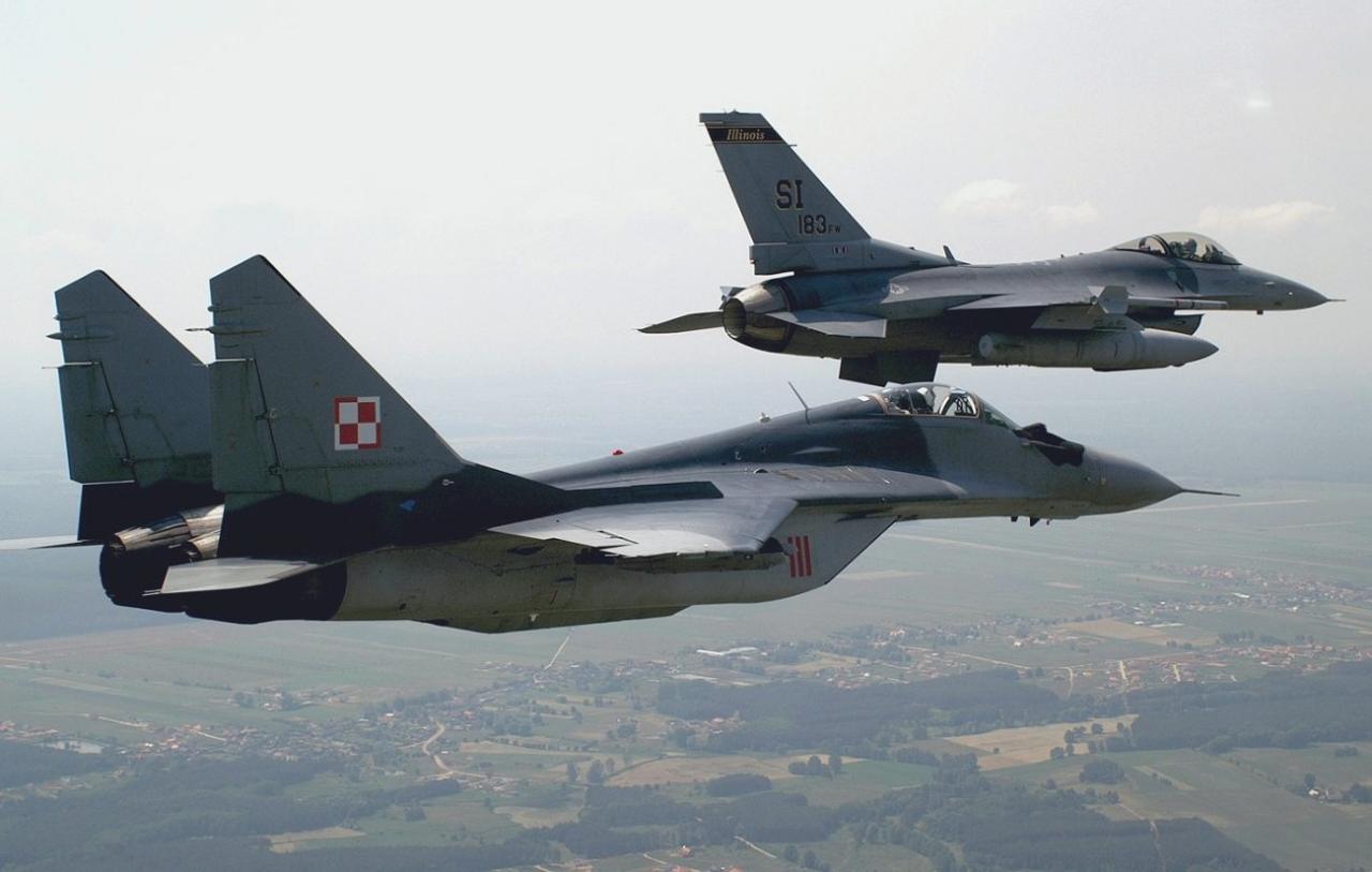 Poland to send all mig 29 fighter jets to us base amid ukraine conflict