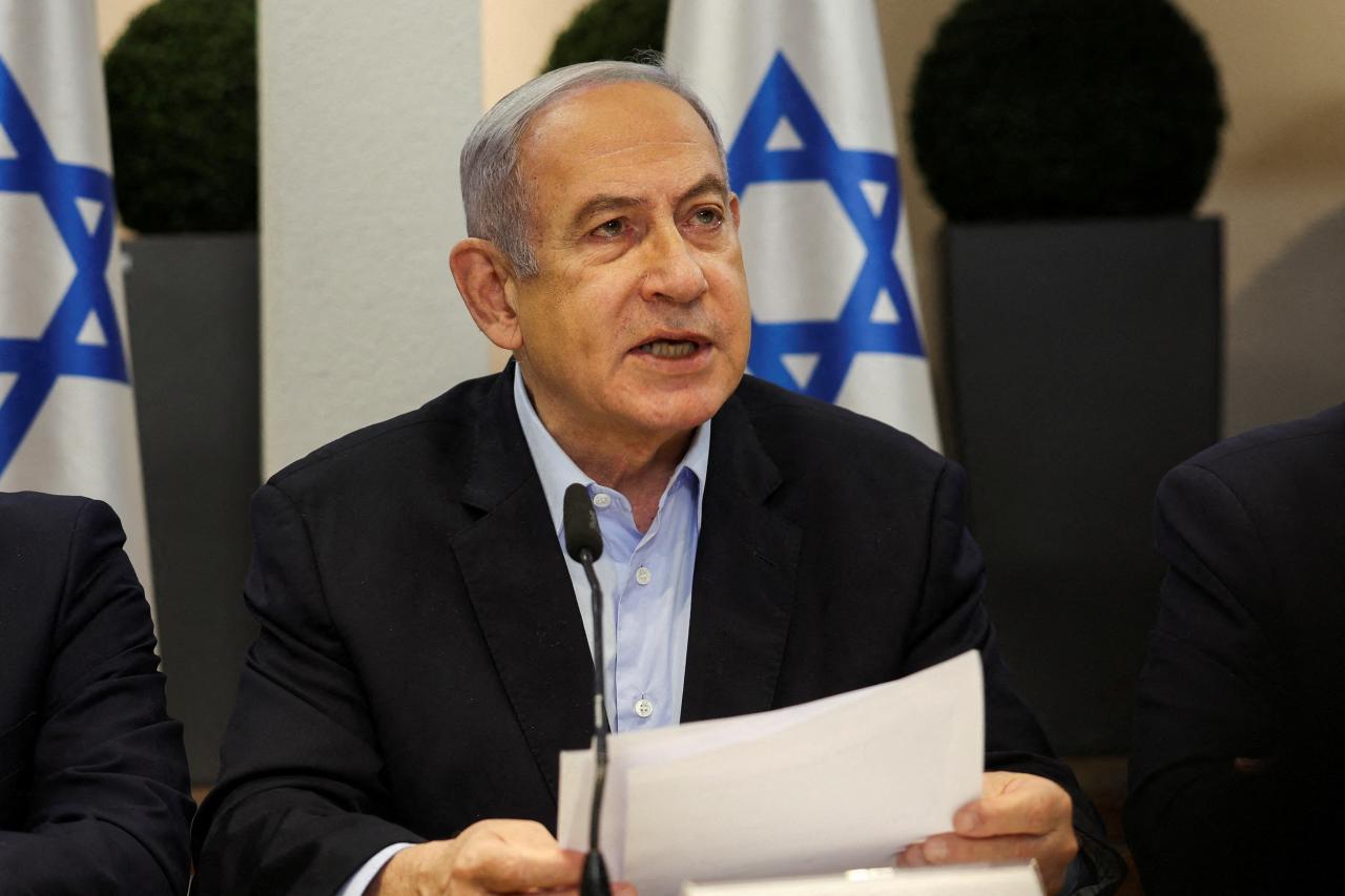 Netanyahu claims biggest win in israeli elections as partial results show short of majority