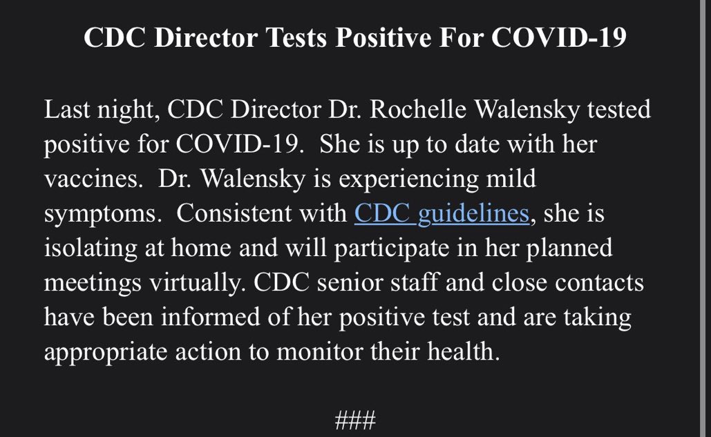 Member of pences office tests positive for coronavirus had no close contact with trump vp