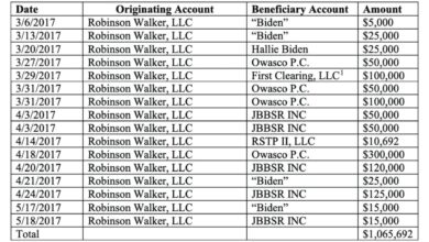 Joe biden received monthly payments from sons business