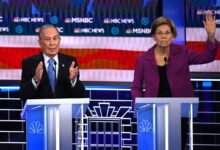 Bloomberg under siege at dem debate as sanders and warren take on rising billionaire