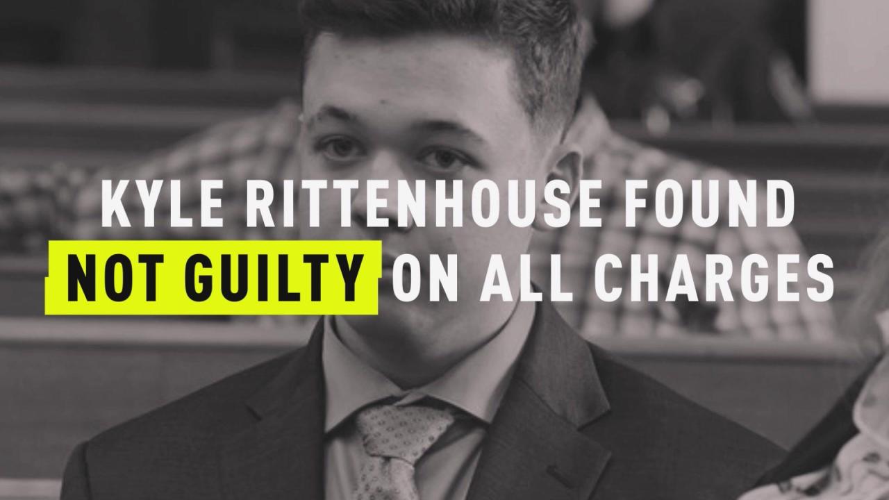 Kyle rittenhouse acquitted on all counts