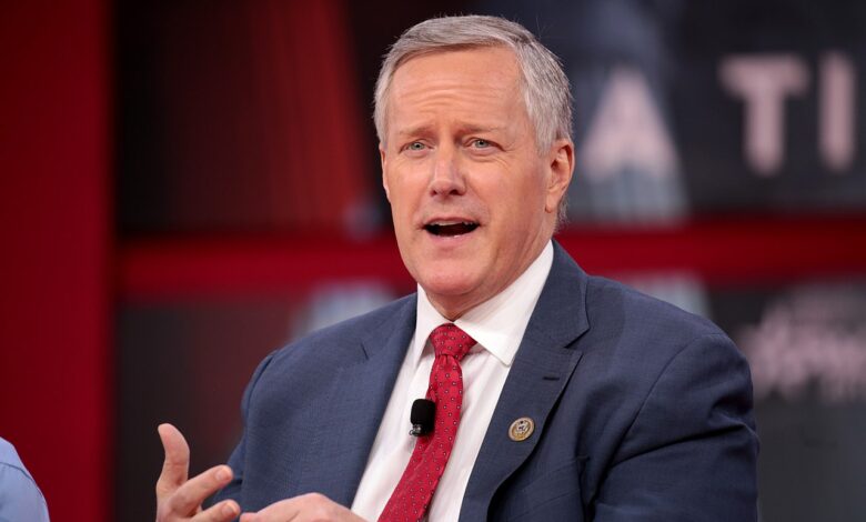 Mark meadows sues nancy pelosi and capitol riot panel members