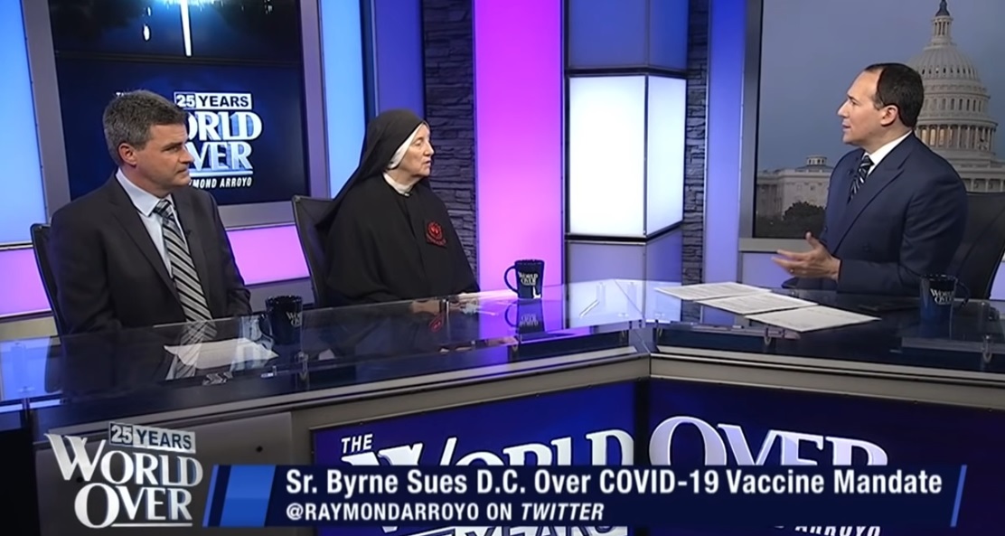 Dc provides dubious vaccination mandate exemption to nun physician 2 days after lawsuit filed